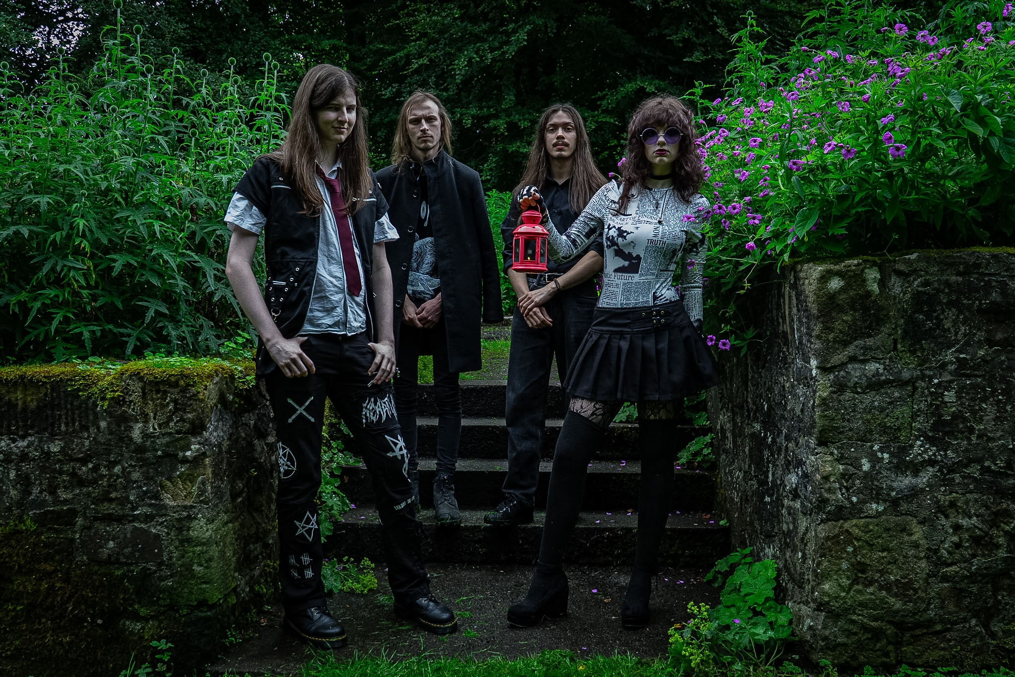 The Pack and The Treachery, Full Band Photo
